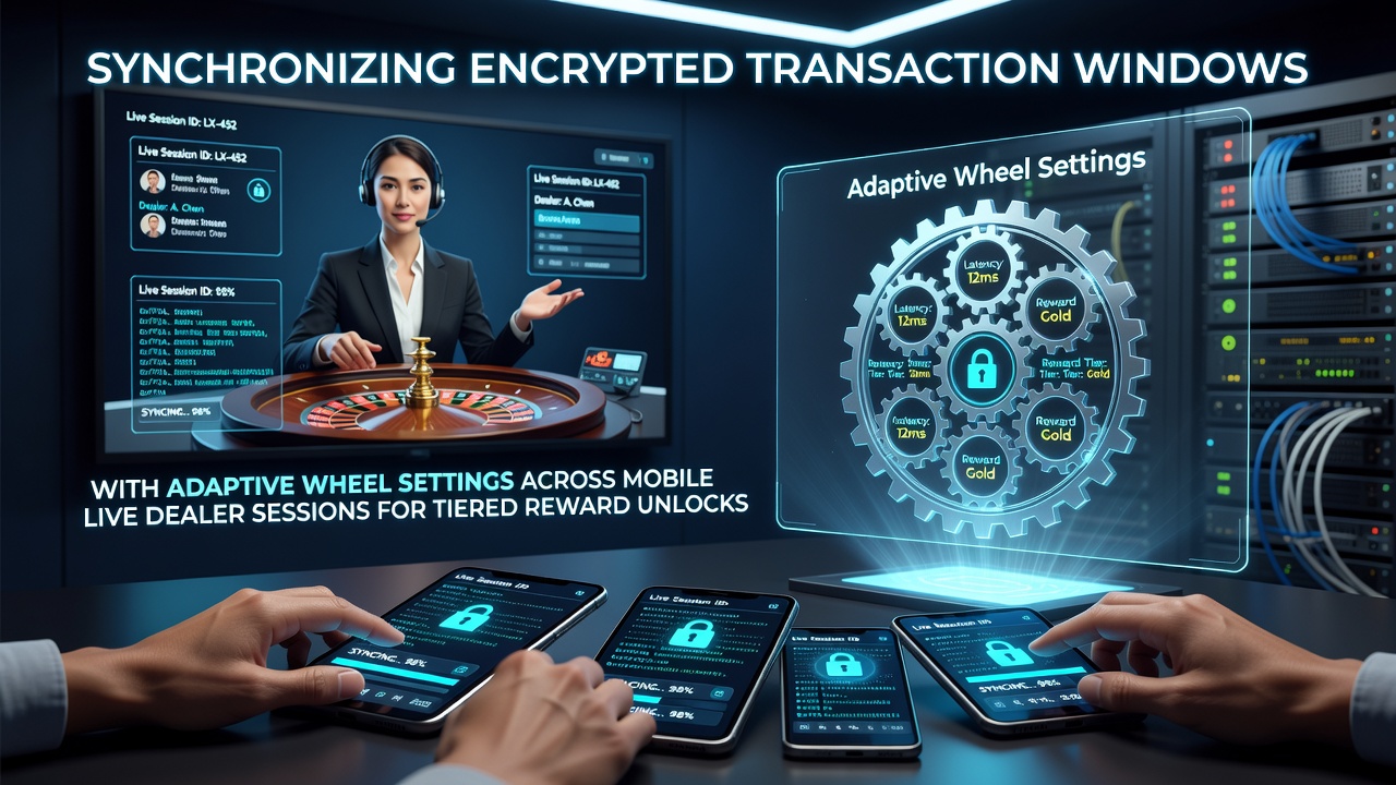 Mobile Live-Dealer-Session mit synchronisierten Transaktionsfenstern und adaptiven Radeinstellungen